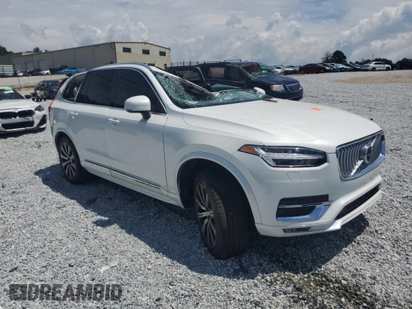 2024 Volvo XC90 Core Bright Theme with VIN YV4L12PK4R1146743, listed as a Copart auction lot 66344544 with 0 mi miles and Salvage Title. Bid and sale history available at carsss.com. Image 4.