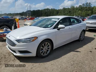2017 Ford Fusion SE with VIN 3FA6P0H71HR143421, listed as a Copart auction lot 51153335 with 83,232 mi miles and Salvage Title. Bid and sale history available at carsss.com. Image 1.