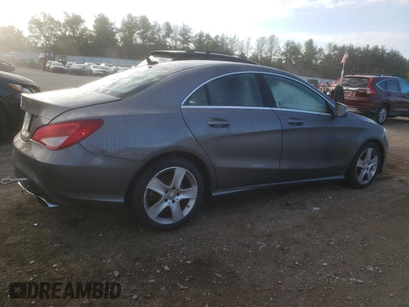 2015 Mercedes-Benz CLA 250 with VIN WDDSJ4EB3FN171978, listed as a Copart auction lot 69700923 with 120,417 mi miles and . Bid and sale history available at DreamBid. Image 3.