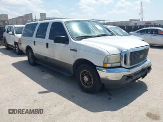 2003 Ford Excursion Special Serv с VIN 1FMNU40L63EA91628, выставлен на аукционе IAAI как лот 42514748 с пробегом 282 964 миль миль и . История ставок и продаж доступна на DreamBid. Изображение 1.
