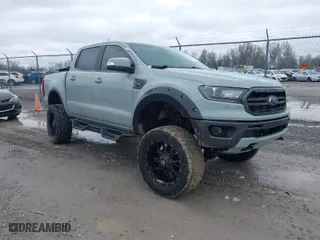 2021 Ford Ranger XL with VIN 1FTER4FH8MLD28724, listed as a IAAI auction lot 41736352 with 37,860 mi miles. Bid and sale history available at carsss.com. Image 1.