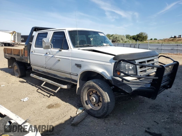 1997 Ford F-350 with VIN 1FTJW36F5VEA13739, listed as a Copart auction lot 56710615 with Not provided miles and Salvage title. Bid and sale history available at DreamBid. Image 4.