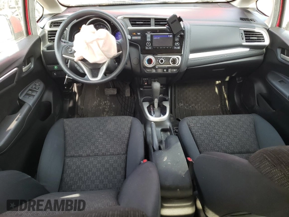 2016 Honda Fit LX with VIN JHMGK5H53GX021057, listed as a Copart auction lot 52970725 with 38,181 mi miles and Salvage title. Bid and sale history available at DreamBid. Image 8.