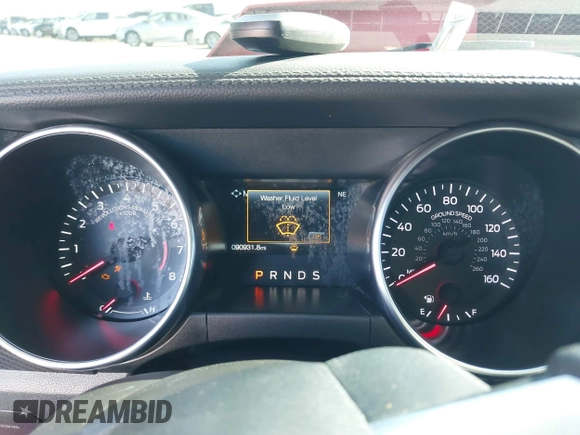 2019 Ford Mustang EcoBoost with VIN 1FA6P8TH7K5135493, listed as a IAAI auction lot 42842509 with 90,931 mi miles and . Bid and sale history available at DreamBid. Image 7.