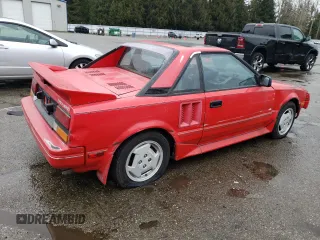 1986 Toyota MR2 z VIN JT2AW15C3G0056187, wystawiony jako Copart lot #45431545 z przebiegiem 128 456 mil mil oraz Tytuł czysty. Historia ofert i sprzedaży dostępna na DreamBid. Obrazek 3.