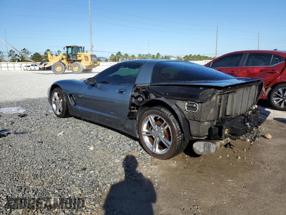 2003 Chevrolet Corvette with VIN 1G1YY22G535123973, listed as a Copart auction lot 81056584 with 127,151 mi miles and Salvage Title. Bid and sale history available at carsss.com. Image 2.