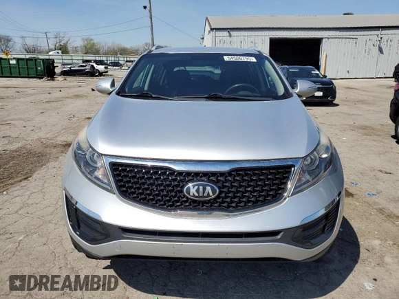 2015 Kia Sportage LX with VIN KNDPBCAC1F7719731, listed as a Copart auction lot 54500795 with 162,287 mi miles and Clean Title. Bid and sale history available at carsss.com. Image 5.