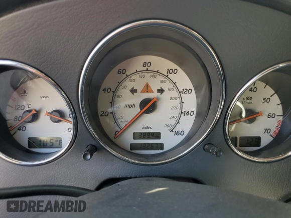 2002 Mercedes-Benz SLK-Class 2.3L Kompressor with VIN WDBKK49FX2F268683, listed as a Copart auction lot 68705174 with 132,677 mi miles and Salvage Title. Bid and sale history available at carsss.com. Image 9.