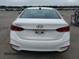 2022 Hyundai Accent Limited with VIN 3KPC34A61NE162765, listed as a Copart auction lot 61811074 with 36,281 mi miles and Salvage Title. Bid and sale history available at carsss.com. Image 6.