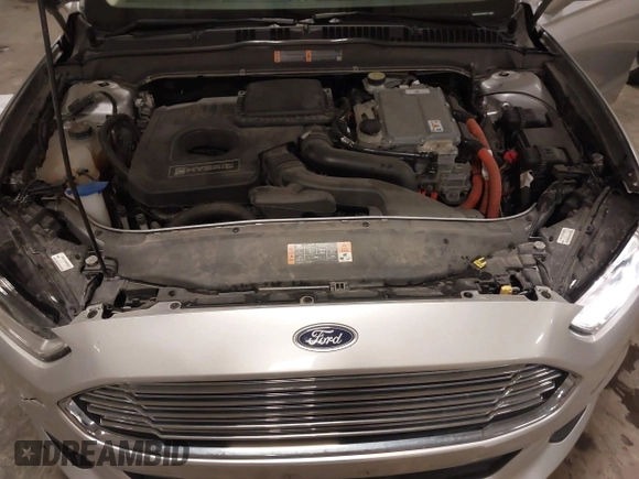 2015 Ford Fusion SE Hybrid with VIN 3FA6P0LU7FR266702, listed as a IAAI auction lot 41390791 with 94,465 mi miles. Bid and sale history available at carsss.com. Image 10.