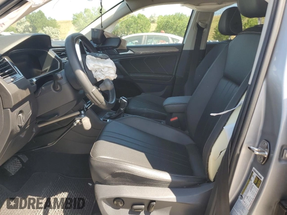 2022 Volkswagen Tiguan SE with VIN 3VV2B7AX9NM099219, listed as a Copart auction lot 63124545 with 39,860 mi miles and Salvage title. Bid and sale history available at DreamBid. Image 7.