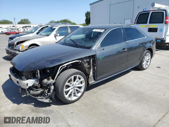 2019 Audi A4 Premium Plus z VIN WAUENAF45KA021296, wystawiony jako Copart lot #56107095 z przebiegiem 77 102 mil mil oraz Szkoda całkowita • Salvage title. Historia ofert i sprzedaży dostępna na DreamBid. Obrazek 1.