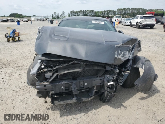 2018 Ford Mustang EcoBoost with VIN 1FA6P8TH7J5165186, listed as a Copart auction lot 53796045 with Not provided miles and Salvage title. Bid and sale history available at DreamBid. Image 5.