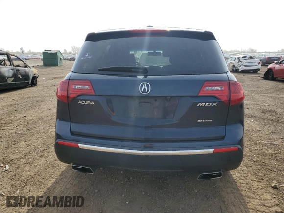 2010 Acura MDX with VIN 2HNYD2H23AH527191, listed as a Copart auction lot 54686395 with 147,528 mi miles and Salvage title. Bid and sale history available at DreamBid. Image 6.