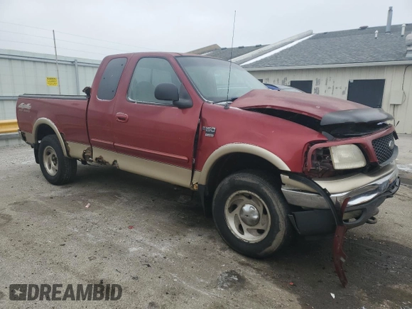2000 Ford F-150 XL with VIN 2FTRX18L9YCA84945, listed as a Copart auction lot 44563715 with 0 mi miles and Clean Title. Bid and sale history available at carsss.com. Image 4.