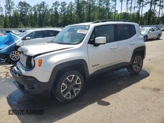 2018 Jeep Renegade Latitude with VIN ZACCJBBB9JPH68611, listed as a Copart auction lot 56988505 with 124,249 mi miles and Salvage title. Bid and sale history available at DreamBid. Image 1.
