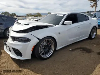 2017 Dodge Charger SRT Hellcat with VIN 2C3CDXL91HH601756, listed as a Copart auction lot 75536384 with 65,396 mi miles and Non Repairable. Bid and sale history available at carsss.com. Image 1.