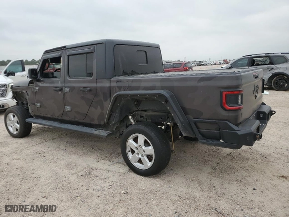 2021 Jeep Gladiator Texas Trail with VIN 1C6JJTAM7ML546309, listed as a Copart auction lot 67405254 with 0 mi miles and Salvage Title. Bid and sale history available at carsss.com. Image 2.