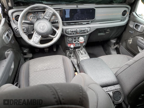 2024 Jeep Gladiator Mojave X with VIN 1C6JJTEG3RL116367, listed as a Copart auction lot 56517935 with 8,926 mi miles and Salvage title. Bid and sale history available at DreamBid. Image 8.