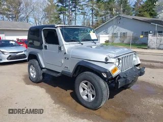 2006 Jeep Wrangler X with VIN 1J4FA39S16P787614, listed as a IAAI auction lot 41992315 with 61,788 mi miles. Bid and sale history available at carsss.com. Image 1.