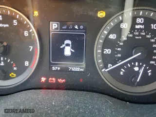 2017 Hyundai Tucson Sport with VIN KM8J3CA25HU541588, listed as a Copart auction lot 51339565 with 71,222 mi miles and Salvage Title. Bid and sale history available at carsss.com. Image 9.
