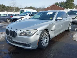 2010 BMW 7 Series 750Li xDrive with VIN WBAKC8C54ACY68411, listed as a IAAI auction lot 41621344 with 150,454 mi miles and . Bid and sale history available at DreamBid. Image 2.