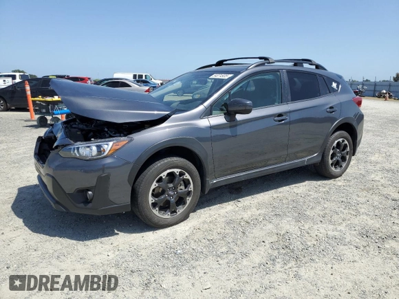 2021 Subaru Crosstrek Premium z VIN JF2GTAPC3MH657623, wystawiony jako Copart lot #54074935 z przebiegiem 52 384 mil mil oraz Szkoda całkowita • Salvage title. Historia ofert i sprzedaży dostępna na DreamBid. Obrazek 1.