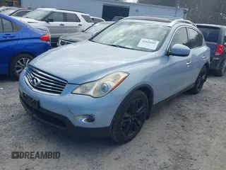 2011 Infiniti EX Journey with VIN JN1AJ0HP0BM800525, listed as a IAAI auction lot 41626101 with 107,039 mi miles. Bid and sale history available at carsss.com. Image 2.