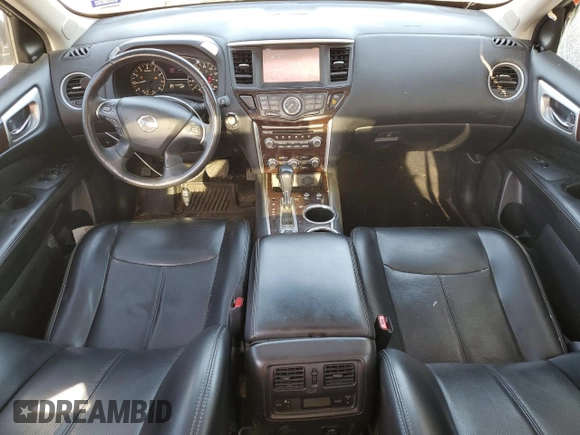 2015 Nissan Pathfinder Platinum z VIN 5N1AR2MM6FC600818, wystawiony jako Copart lot #52195195 z przebiegiem 163 035 mil mil oraz Szkoda całkowita • Salvage title. Historia ofert i sprzedaży dostępna na DreamBid. Obrazek 8.