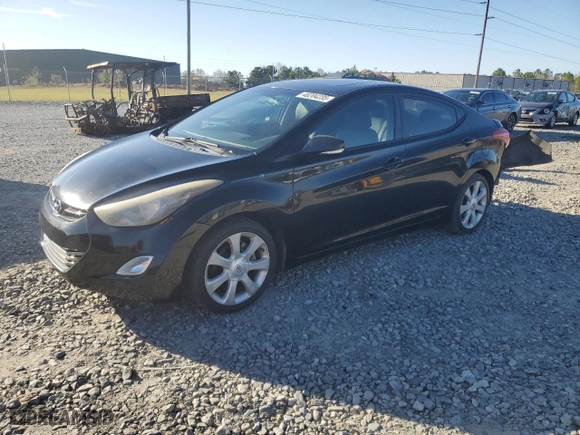 2011 Hyundai Elantra GLS PZEV with VIN 5NPDH4AE1BH034286, listed as a Copart auction lot 48204235 with 101,699 mi miles and Salvage Title. Bid and sale history available at carsss.com. Image 1.