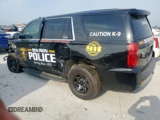 2020 Chevrolet Tahoe Commercial with VIN 1GNLCDEC7LR298228, listed as a Copart auction lot 57065475 with Not provided miles and Salvage title. Bid and sale history available at DreamBid. Image 2.