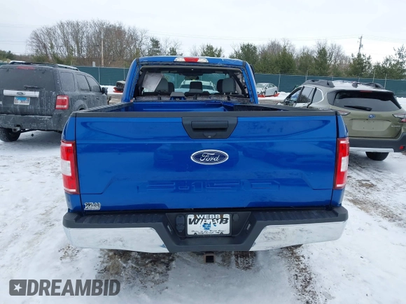 2018 Ford F-150 XL with VIN 1FTEX1CB3JFB23293, listed as a IAAI auction lot 41619965 with 53,655 mi miles and . Bid and sale history available at DreamBid. Image 17.