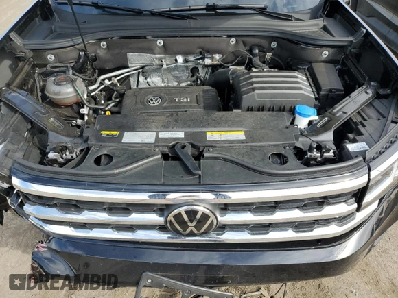 2023 Volkswagen Atlas SEL with VIN 1V2BP2CA9PC552396, listed as a Copart auction lot 73565154 with 14,687 mi miles and Salvage title. Bid and sale history available at DreamBid. Image 12.