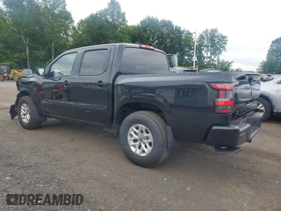 2024 Nissan Frontier SV with VIN 1N6ED1EK7RN614857, listed as a Copart auction lot 59234425 with 23,188 mi miles and Salvage title. Bid and sale history available at DreamBid. Image 2.