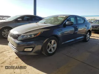 2015 Kia Optima LX with VIN KNAGM4A72F5605247, listed as a Copart auction lot 59401695 with 78,188 mi miles and Clean title. Bid and sale history available at DreamBid. Image 1.
