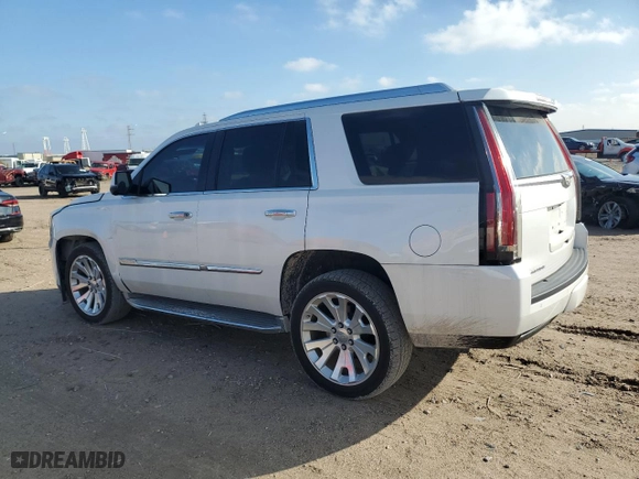 2016 Cadillac Escalade Luxury Collection with VIN 1GYS3BKJ8GR323567, listed as a Copart auction lot 83922104 with 160,222 mi miles and Salvage Title. Bid and sale history available at carsss.com. Image 2.