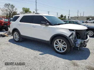 2014 Ford Explorer XLT with VIN 1FM5K7D8XEGA21117, listed as a Copart auction lot 55804625 with 193,665 mi miles and Salvage Title. Bid and sale history available at DreamBid. Image 4.