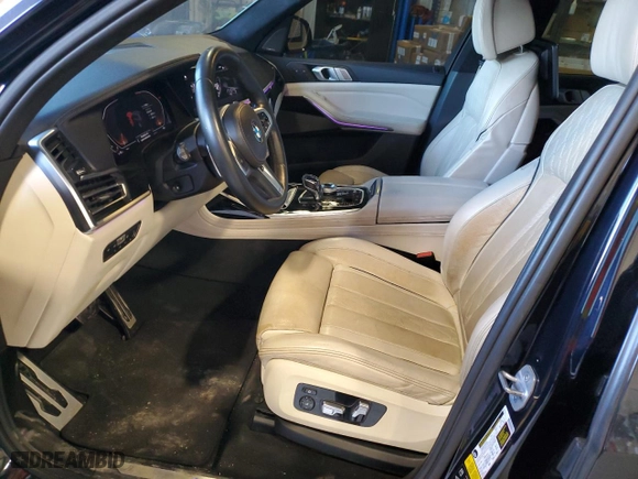 2019 BMW X7 xDrive40i with VIN 5UXCW2C58KL081960, listed as a Copart auction lot 46774765 with 118,886 mi miles and Salvage Title. Bid and sale history available at carsss.com. Image 7.