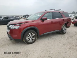 2023 Nissan Pathfinder SL z VIN 5N1DR3CA9PC225504, wystawiony jako Copart lot #49184095 z przebiegiem 47 791 mil mil oraz Szkoda całkowita • Salvage title. Historia ofert i sprzedaży dostępna na DreamBid. Obrazek 1.