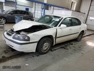 2001 Chevrolet Impala with VIN 2G1WF52K619335820, listed as a Copart auction lot 87961725 with 150,391 mi miles and Salvage Title. Bid and sale history available at carsss.com. Image 1.