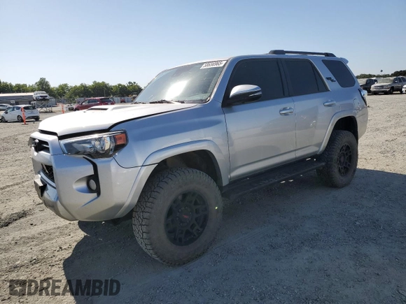 2020 Toyota 4Runner SR5 with VIN JTEBU5JR6L5796327, listed as a Copart auction lot 58656965 with 64,678 mi miles and Salvage title. Bid and sale history available at DreamBid. Image 1.