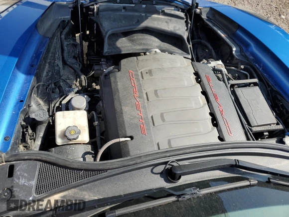 2014 Chevrolet Corvette Z51 2LT with VIN 1G1YK2D76E5131145, listed as a Copart auction lot 54591555 with 52,025 mi miles and Salvage title. Bid and sale history available at DreamBid. Image 11.