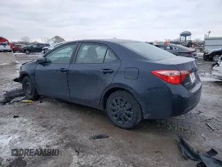 2019 Toyota Corolla L with VIN 2T1BURHE7KC173282, listed as a Copart auction lot 88806345 with 58,789 mi miles and Salvage title. Bid and sale history available at DreamBid. Image 2.