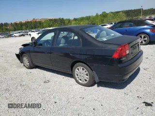 2004 Honda Civic LX with VIN 2HGES16594H523349, listed as a Copart auction lot 53368775 with 210,648 mi miles and Salvage Title. Bid and sale history available at carsss.com. Image 2.