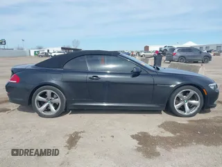 2008 BMW 6 Series 650i with VIN WBAEB53558CX58072, listed as a IAAI auction lot 41686130 with 93,722 mi miles. Bid and sale history available at carsss.com. Image 13.