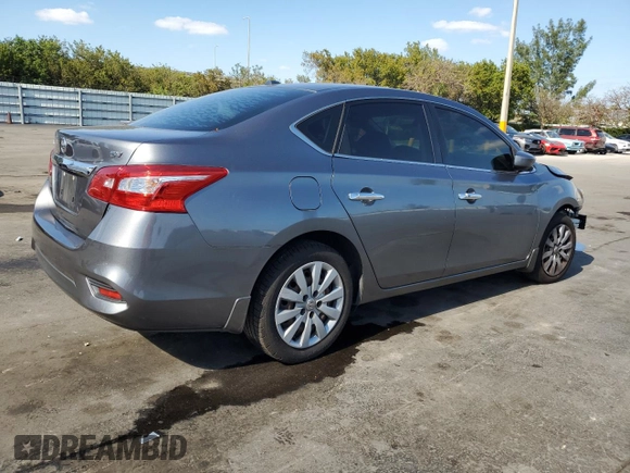 2017 Nissan Sentra SV with VIN 3N1AB7AP1HL710111, listed as a Copart auction lot 52864295 with 172,027 mi miles and Salvage Title. Bid and sale history available at carsss.com. Image 3.