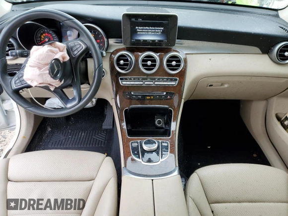 2018 Mercedes-Benz GLC with VIN WDC0G4JBXJV053225, listed as a Copart auction lot 72611272 with 59,538 mi miles. Bid and sale history available at carsss.com. Image 8.