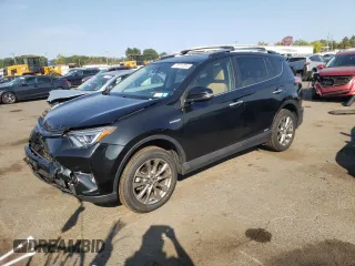 2017 Toyota RAV4 Hybrid Limited with VIN JTMDJREV6HD120509, listed as a Copart auction lot 70717014 with 69,476 mi miles and Salvage Title. Bid and sale history available at carsss.com. Image 1.