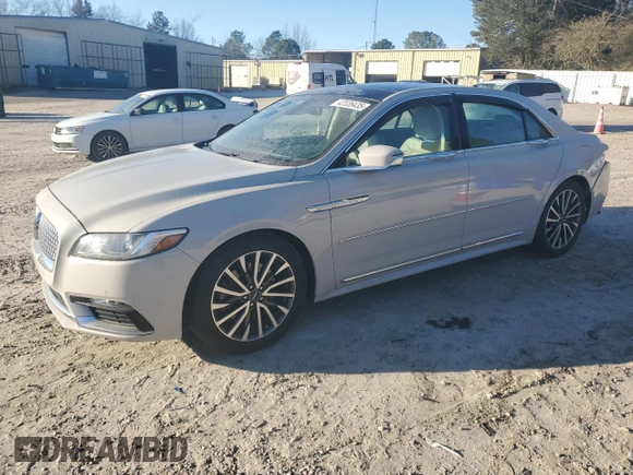 2020 Lincoln Continental Standard with VIN 1LN6L9PK0L5600419, listed as a Copart auction lot 42536435 with 29,106 mi miles and Salvage Title. Bid and sale history available at carsss.com. Image 1.