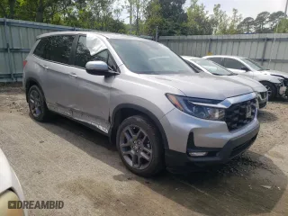 2022 Honda Passport EX-L with VIN 5FNYF7H5XNB006441, listed as a Copart auction lot 46358273 with 17,067 mi miles. Bid and sale history available at carsss.com. Image 4.